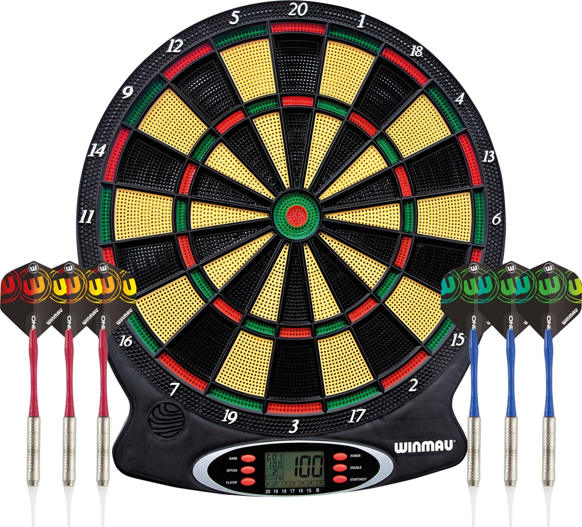 Electric Dart Board with 6 darts
