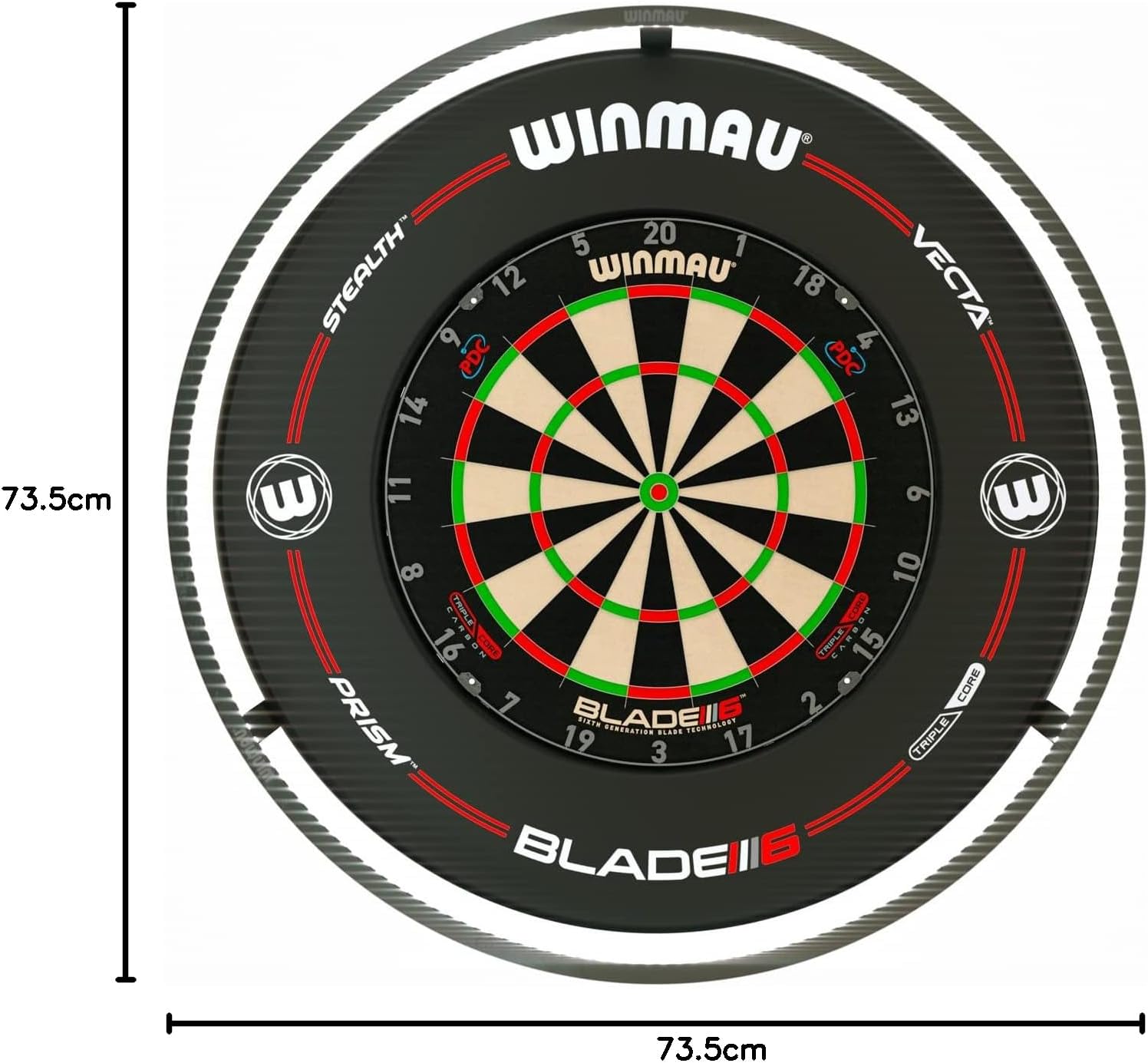 WINMAU | Plasma | Darttavlebelysning