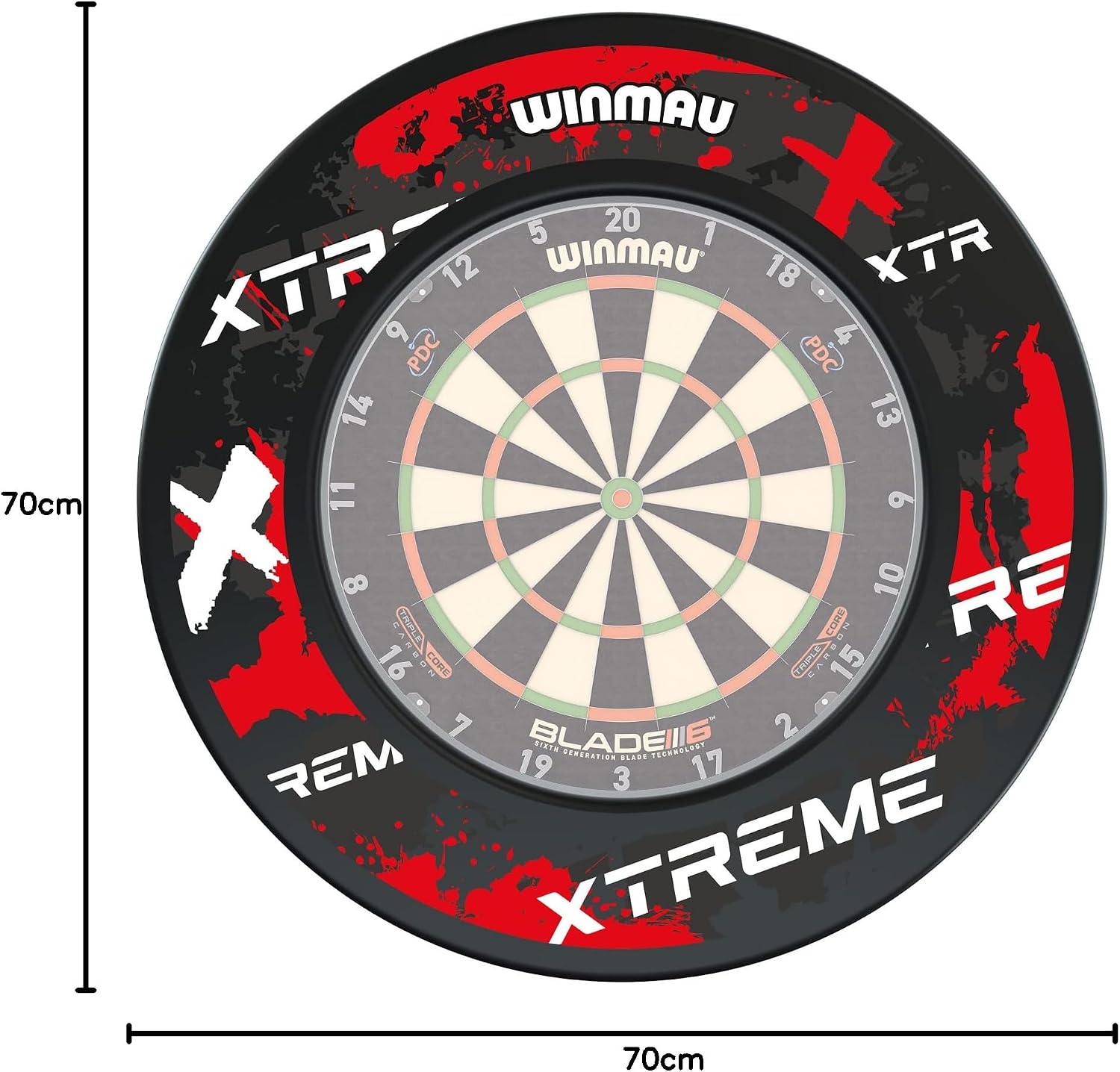 WINMAU Pro-Line darttavla surround
