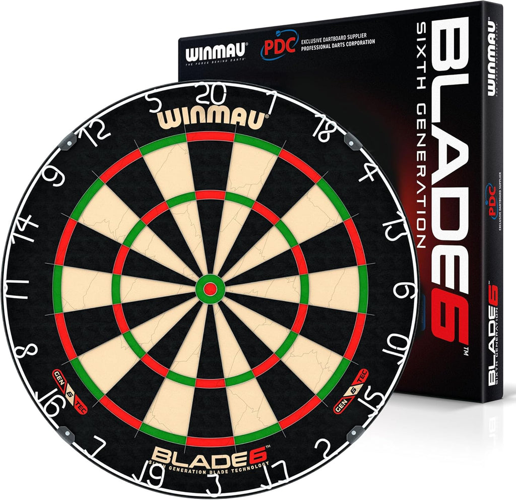 WINMAU Blade Series Dartboards – professionella PDC officiella turneringsdarttavlor – Blade X | 360 | Triple Core
